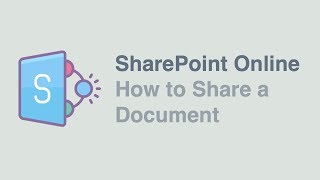 How to Share a Document with SharePoint Online [upl. by Aramaj898]