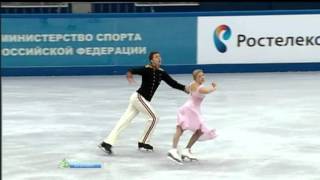 Ekaterina BOBROVA Dmitri SOLOVIEV 2013 SD Russian Nationals [upl. by Rennold]