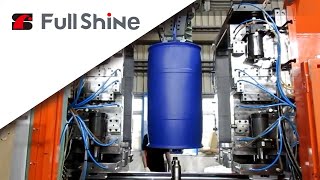 Plastic Drum Making Machine｜Automatic Blow Molding Machine– Full Shine [upl. by Anecuza537]