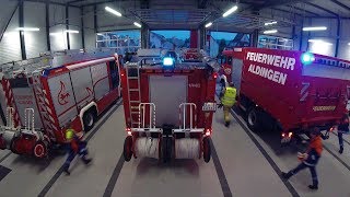 Inside View  Alarmierung  Einsatzfahrt Jugendfeuerwehr Aldingen Personensuche BF Tag [upl. by Silvers37]