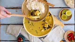 Skinnymixers Nyonya Chicken Curry Thermomix Recipe [upl. by Auqined]