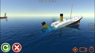 New Update RMS Titanic can split  Ship Handling Simulator  Ship Mooring 3D [upl. by Mckee]