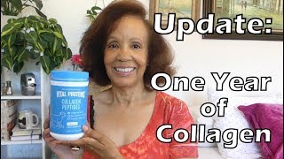 One Year of COLLAGEN Benefits and Results [upl. by Eciram433]