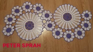 How to crochet Table runner [upl. by Anehsuc]