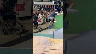 Ginwoo Onodera rolls with perfection 🇯🇵XGames Finals Chiba Japan 🎥 Willy Santos [upl. by Ekim592]