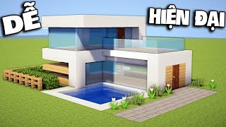 HƯỚNG DẪN CÁCH XÂY NHÀ HIỆN ĐẠI SIÊU ĐẸP TRONG MINECRAFT  ZENER 17 [upl. by Farrica]