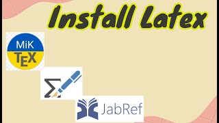 No Internet No Problem Install LaTeX Offline WinEdt MiKTeX JabRef [upl. by Charil170]