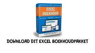 Gratis Excel boekhoudpakket [upl. by Joshi580]