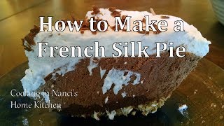 French Silk Pie [upl. by Niffirg]