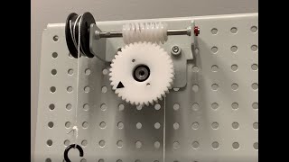 Worm Gear Worm Drive What is it How it works why huge velocity ratio and mechanical advantage [upl. by Wertz]