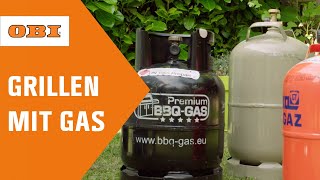 Gasflasche anschließen So gelingt der Wechsel am Grill  OBI [upl. by Jemy883]