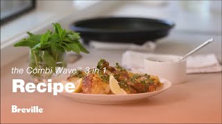 The Combi Wave™ 3 in 1  Amanda Haas makes Moroccan spiced roast chicken  Breville USA [upl. by Ayanet]