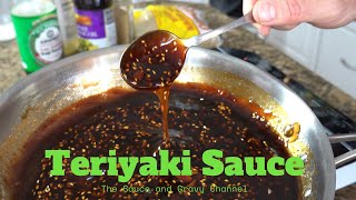 Teriyaki Sauce  Pantry Style Teriyaki Sauce  At Home Teriyaki Sauce  Easy Homemade Teriyaki Sauce [upl. by Weider254]