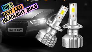 Best Led Headlight Bulb of 2024  Top 5 Led Headlights for Car [upl. by Urania]