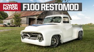 55 Ford F100 Restomod Bare Metal to Mecum Sold  Truck Tech S3 E23 [upl. by Naujid]