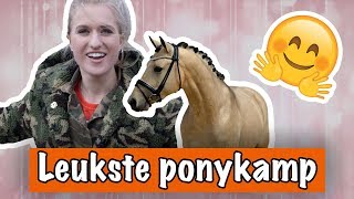 Britt gaat op PONYKAMP  PaardenpraatTV [upl. by Eiramoj]