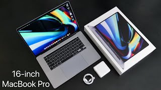 16inch MacBook Pro Unboxing Setup Comparison and First Look [upl. by Oal]