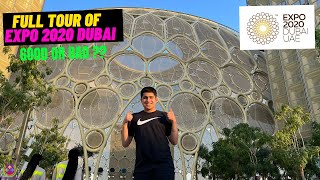 DUBAI EXPO 2020 FULL TOUR  VISITING INDIA PAVILLION  😍🔥 [upl. by Anehs987]