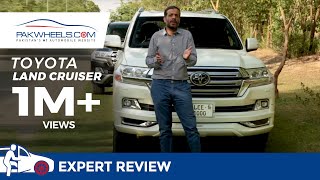 Toyota Land Cruiser ZX V8 2021  Expert Review Specs Features amp Price in Pakistan  PakWheels [upl. by Ahsinaj583]