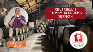 Churchill’s Tawny Blenders Session A MustTry Port Wine Experience portwine churchills [upl. by Bartlett]