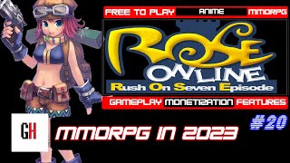 Rose Online in 2023  Not Pay to Win Official Server [upl. by Ellehcil]