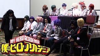 MY HERO ACADEMIA COSPLAY PANEL  Kawaii Kon 2019 [upl. by Gebler]