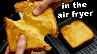 Air Fryer Grilled Cheese Sandwich [upl. by Alaek]