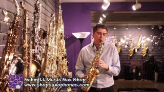 Alto Sax Comparison  Part 4 P Mauriat Le Bravo [upl. by Ahsineb]