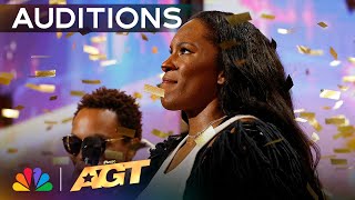 Liv Warfield Receives GOLDEN BUZZER from Simon Cowell For Original quotStarequot  Auditions  AGT 2024 [upl. by Aniral]