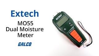 Extechs MO55 Dual Moisture Meter [upl. by Musihc469]