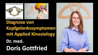 Analyse der Kopfgelenke mit Applied Kinesiology  Dr med Doris Gottfried Erlangen [upl. by Abate]