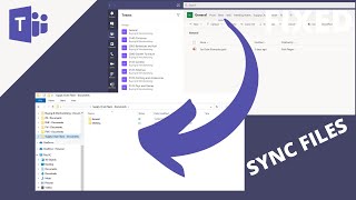 How to Sync Microsoft Teams Files with Windows File Explorer [upl. by Ixela236]