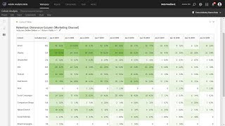 Cohort Analysis Using Any Dimension [upl. by Fortune24]