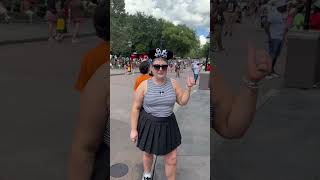 Crazy Disney Crowds 😂 disney disneyparks epcot live laugh love travel shorts disneyworld [upl. by Einnim733]