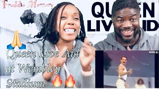 QueenLive Aid REACTION [upl. by Godiva]