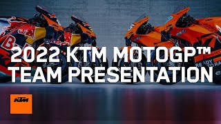 2022 KTM MOTOGP™ TEAM PRESENTATION  KTM [upl. by Zsa709]