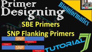 Primer Designing  Single Base Extension SNP Allele Flanking Primers  BatchPrimer3  Tutorial 7 [upl. by Varick]