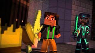 Ivor VS Jesse  Minecraft Story Mode  FINAL ENDING FIGHT HD [upl. by Retlaw]