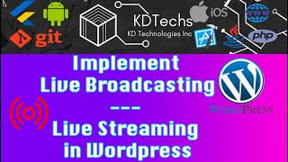 How to Implement Live Broadcasting  Live Streaming in Wordpress  WPStream  Agora  OBS  Browser [upl. by Gallenz]