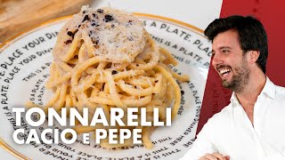 Tonnarelli cacio e pepe CIAO RAGAZZI [upl. by Kit624]