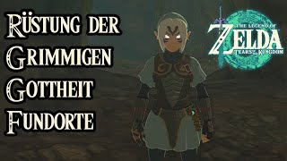 Rüstung der Grimmigen Gottheit finden alle Fundorte Zelda Tears of the Kingdom [upl. by Nnyrb]