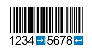 How to Create a Barcode with Control Characters like TAB or ENTER [upl. by Nilya]