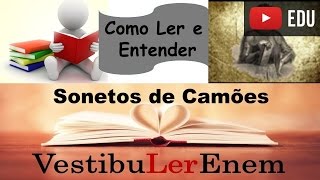 COMO LER E ENTENDER  Sonetos de Camões [upl. by Solahcin]