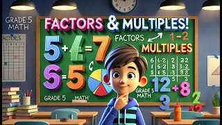 Mastering Factors amp Multiples for Grade 5  Properties Factor Pairs amp Perfect Numbers Explained [upl. by Lehcsreh841]