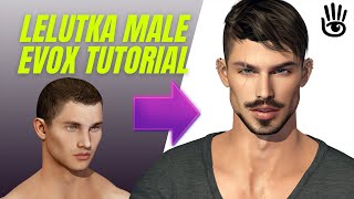 SECOND LIFE  NEW Lelutka EvoX Male Head Tutorial  amp 50 Off Mens Hair [upl. by Kalfas]