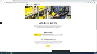 How to navigate the Online John Deere Parts Catalogue [upl. by Sirred]