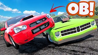 I Trolled My Friends During a Drag Race in BeamNG Drive Mods [upl. by Cesaro]