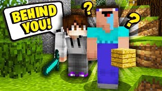 TROLLING the BIGGEST NOOB EVER in Minecraft Skywars [upl. by Lan942]