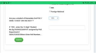 What is Student number PUC Board provides Student number KCET application form 2021KEA 2021 [upl. by Aime26]