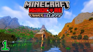 Minecraft 118 Hardcore Survival Ep 1 [upl. by Cogan]